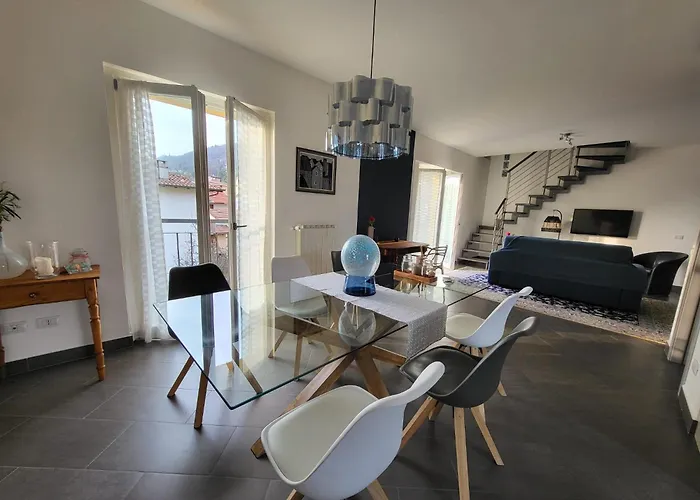 아파트 Penthouse Federico With View - Residenza Silvana *